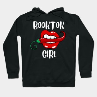 Funny Booktok Girl Spicy Reader Book Lover Bookworm Women Hoodie